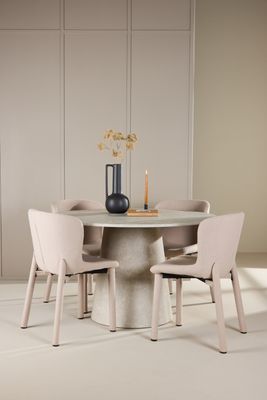 Venture Home Matbord Lanzo med Astoria Stol