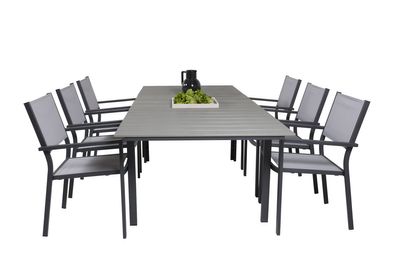 Venture Home Levels, Copacabana Matgrupp Grå