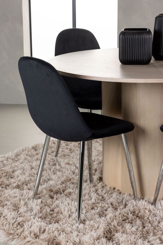 Venture Home Matgrupp Olivia med stolarna Polar