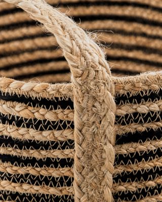 House Doctor Dungi Förvaringskorgar Svart/Natur