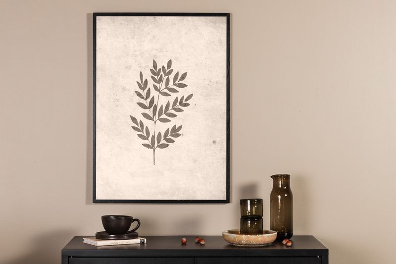 Venture Home Spring leaf Poster Beige