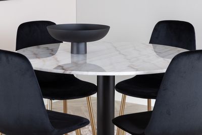 Venture Home Estelle Rund Matgrupp