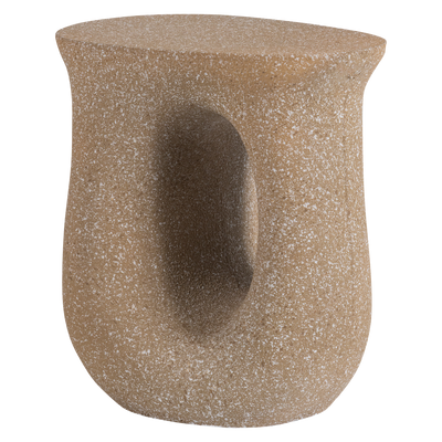 WOOOD Moson Sidobord med Spikkels Beige Grön 2 st