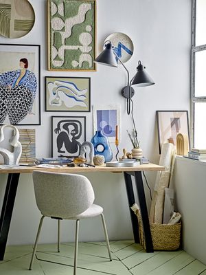 Bloomingville Ponte Matstol, Grå, Polyester