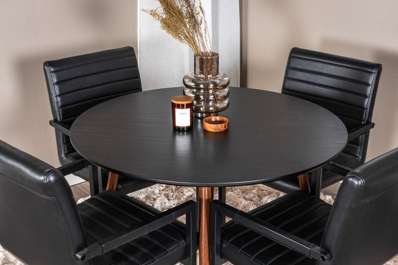 Venture Home Logger, Vault Rektangulär Matgrupp