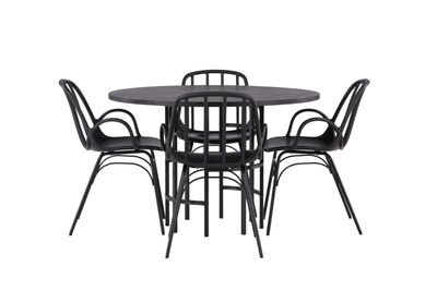 Venture Home Matgrupp Copenhagen med Dyrön stolar