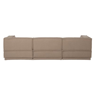 WOOOD Manu Schäslongsoffa Höger Teddy Mullvad [FSC]