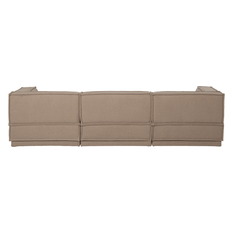 WOOOD Manu Schäslongsoffa Höger Teddy Mullvad [FSC]