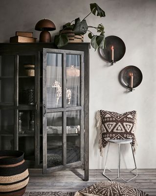 Affari of Sweden CARTER Väggljushållare S, Mörkbrun