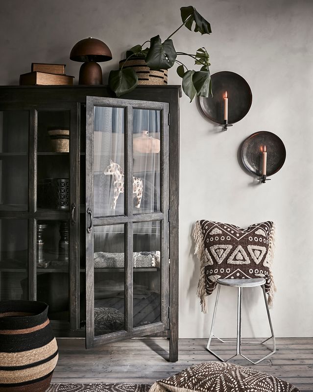 Affari of Sweden CARTER Väggljushållare S, Mörkbrun