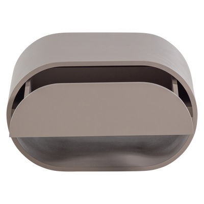 WOOOD MOMO Väggmonterad Låda/Nattduksbord Trä Sand [FSC]