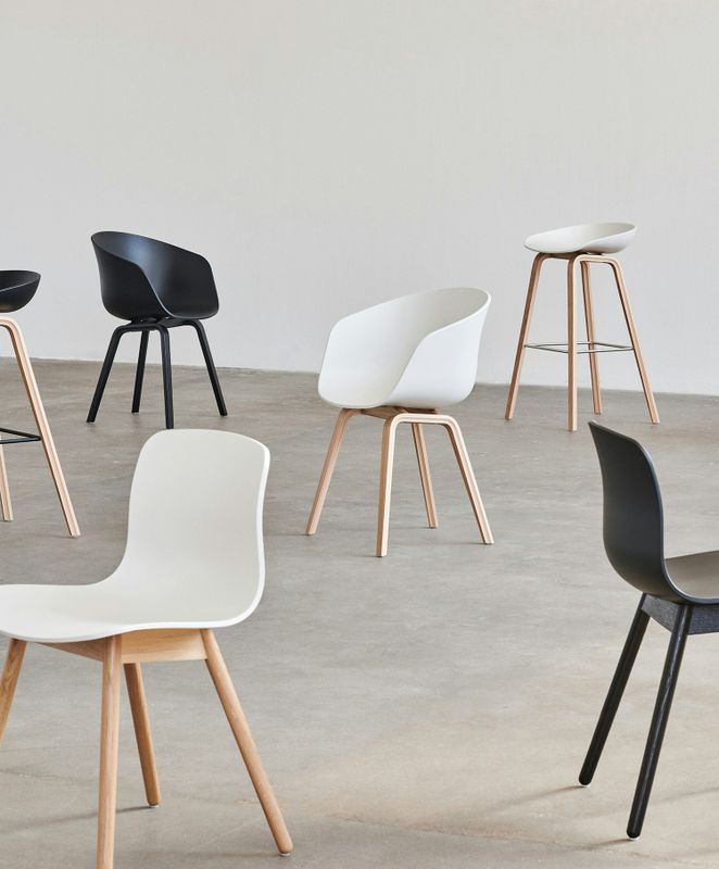 HAY About A Chair 22 stol White/Oak