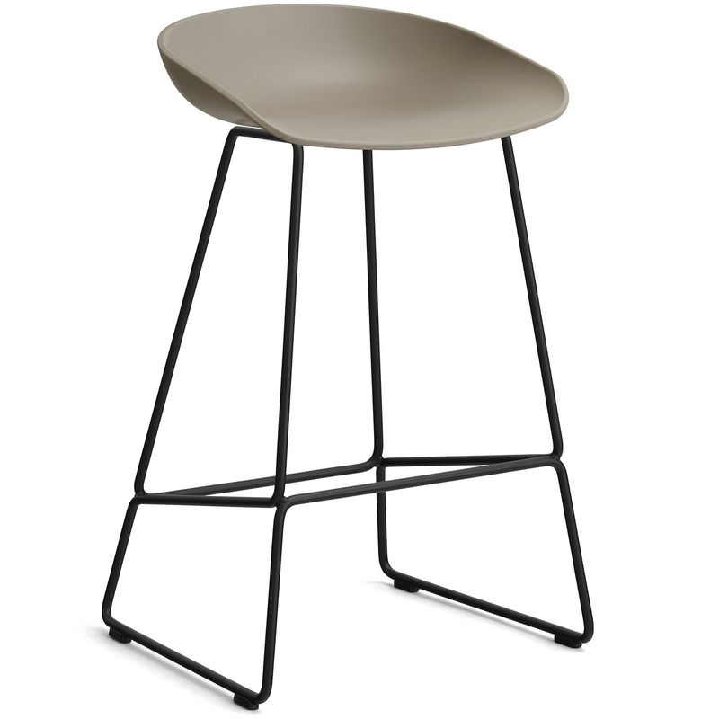 HAY About A Stool 38 barstol Khaki/Black, 65 cm