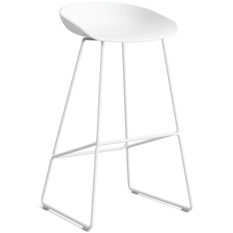 HAY About A Stool 38 barstol White, 75 cm