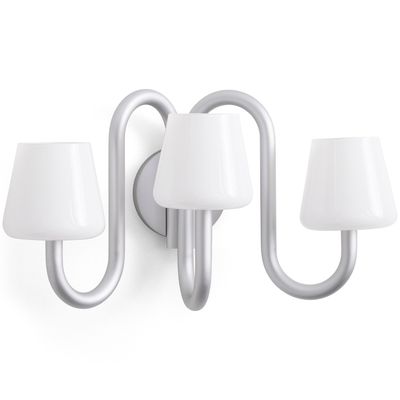 HAY Apollo vägglampa White opal