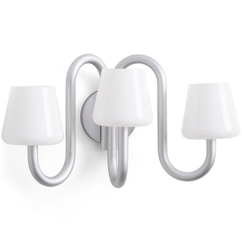 HAY Apollo vägglampa White opal