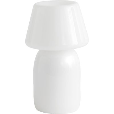 HAY Apollo portabel lampa White opal