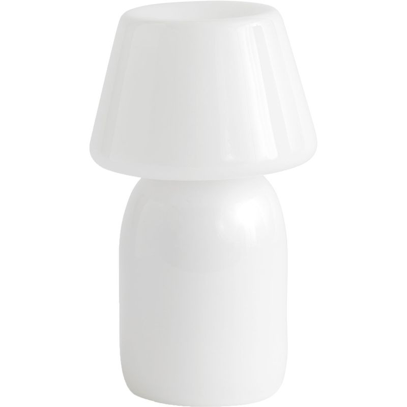 HAY Apollo portabel lampa White opal
