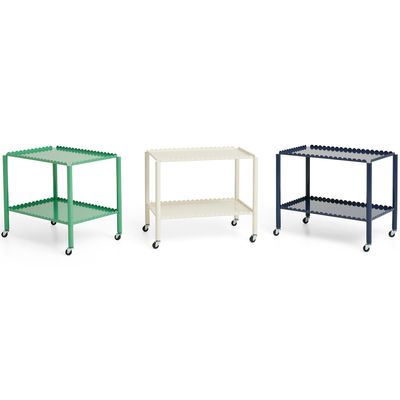 HAY Arcs rullbord Soft jade, låg