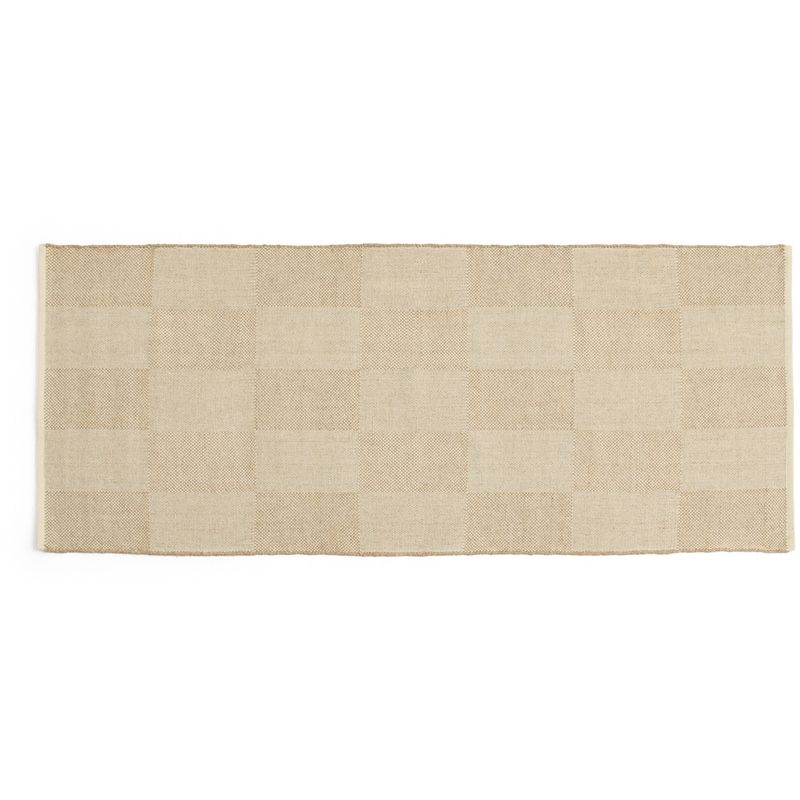 HAY Check matta Sand, 80x200 cm