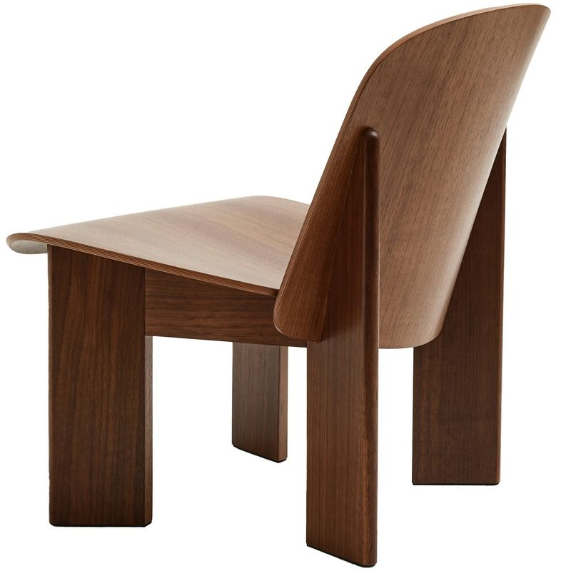 HAY Chisel 85 fåtölj Lacquered walnut