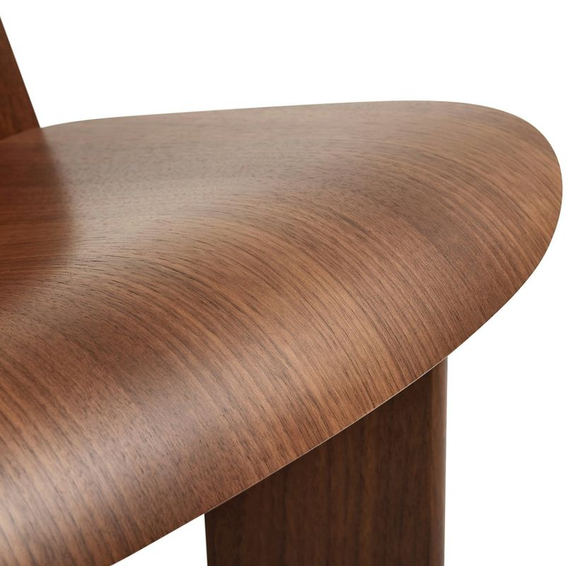 HAY Chisel 85 fåtölj Lacquered walnut