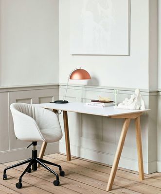 HAY CPH90 skrivbord Off-white, 130x65 cm