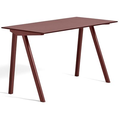 HAY CPH90 skrivbord Burgundy/Bordeaux, 130x65 cm