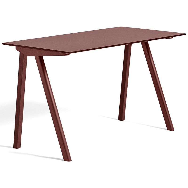 HAY CPH90 skrivbord Burgundy/Bordeaux, 130x65 cm