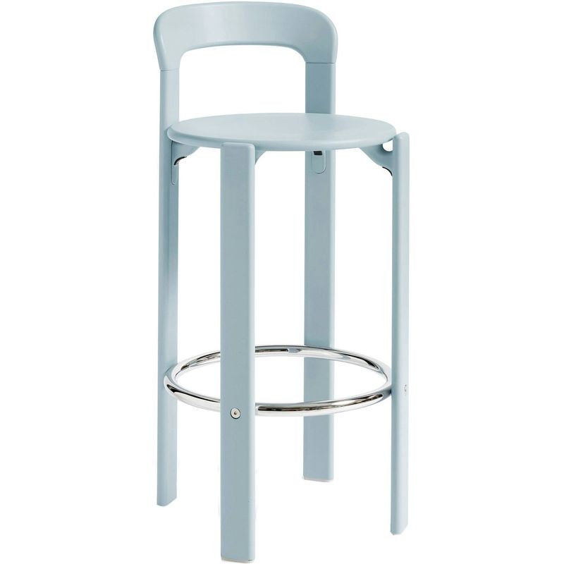 HAY Rey barstol Slate blue, 75 cm