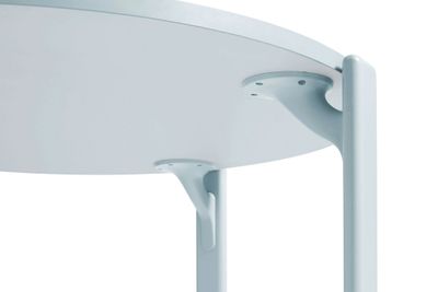 HAY Rey matbord Slate blue/Gull, Ø128 cm