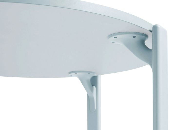HAY Rey matbord Slate blue/Gull, Ø128 cm