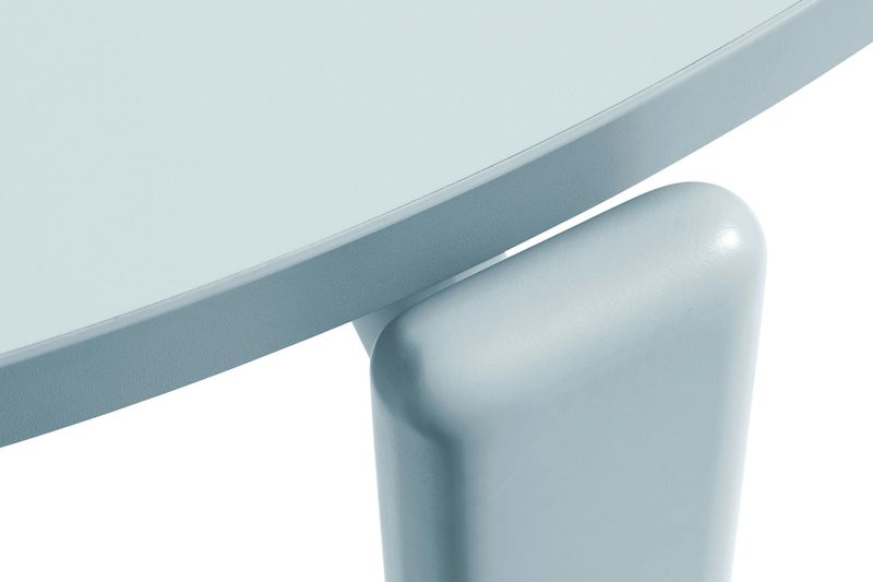 HAY Rey matbord Slate blue/Gull, Ø128 cm