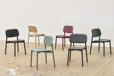 HAY Soft Edge 60 stol Dusty green