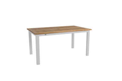 Brafab Lyon Matbord 95x152-210cm - Ljusgrå/Teak