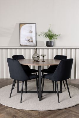 Venture Home Matgrupp Durango med Stolar Night