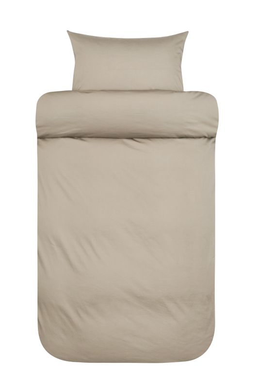 Høie Harmoni påslakanset beige 150x210 cm 2 delar