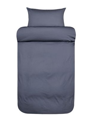 Høie Harmoni påslakanset denimblå 150x210 cm 2 delar