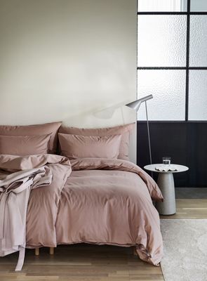 Høie Harmoni påslakanset varm rosa 150x210 cm 2 delar