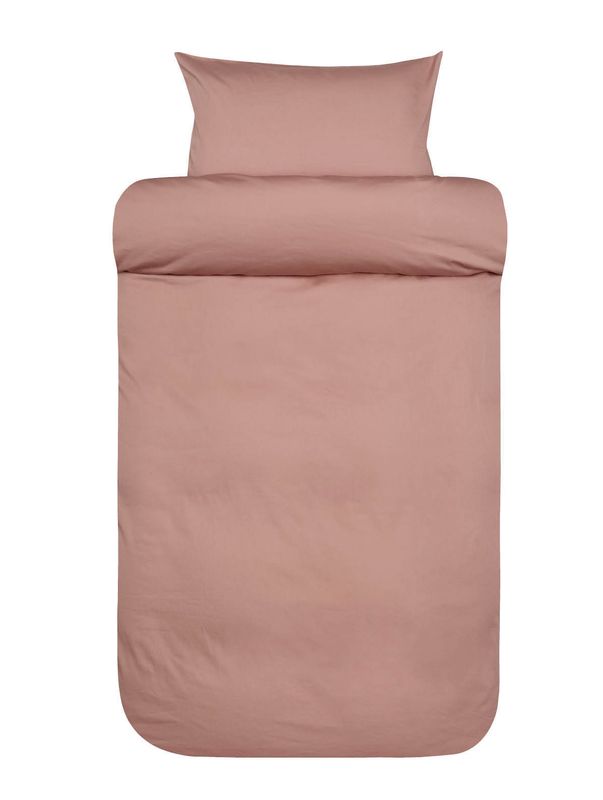 Høie Harmoni påslakanset varm rosa 150x210 cm 2 delar