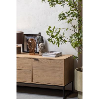 WOOOD SILAS TV-bänk 180 cm Ek Dekor