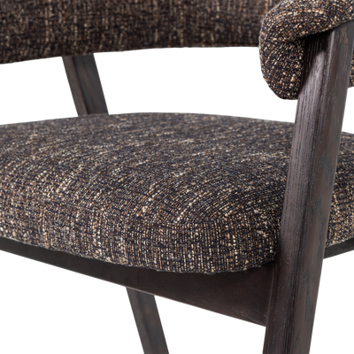 WOOOD Tunar Matstol med Armstöd Mörkbrun [FSC] 2 st