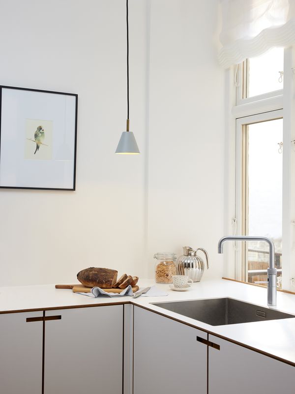 Halo Design HYGGE metal Pendellampa Grå Ø12 cm