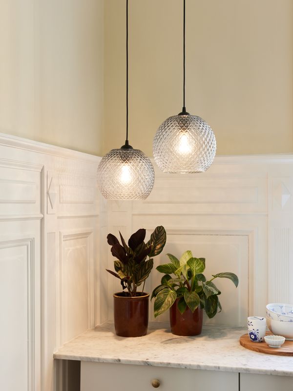 Halo Design NOBB Pendant Pendellampa Klar Ø22 cm