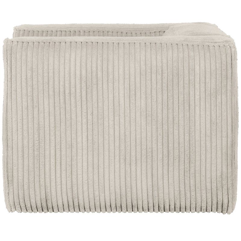 WOOOD Bean Fåtölj Ribbad Naturfärg