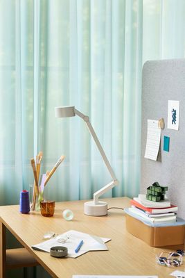 Hübsch Verve Bordslampa Ljusgrå