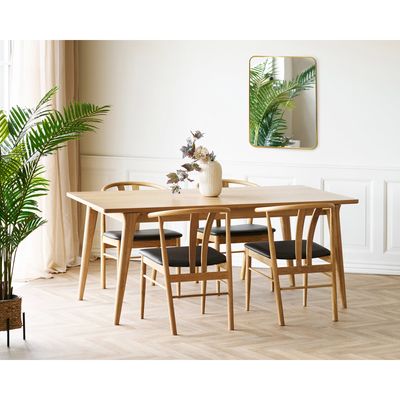 House Nordic Madrid Väggspegel Mässing 70 cm