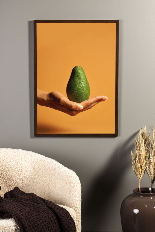Venture Home Avocado Poster Orange