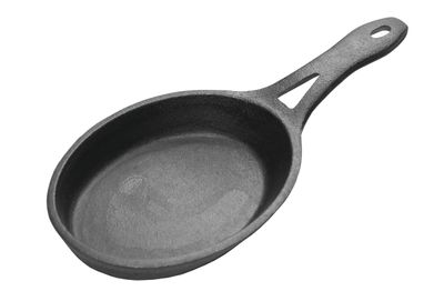 Ronneby Bruk, Oval Mini Stekpanna Gjutjärn 15x11 cm