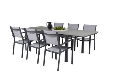 Venture Home Levels, Copacabana Matgrupp Grå